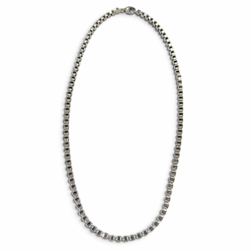 TIFFANY&Co. Tiffany Venetian 925 Chain Necklace, Silver, Weight 37.0g, Men's ...